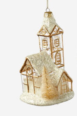 Snowy Gold House