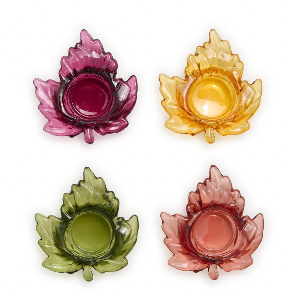Autumn Leaf Candleholder
