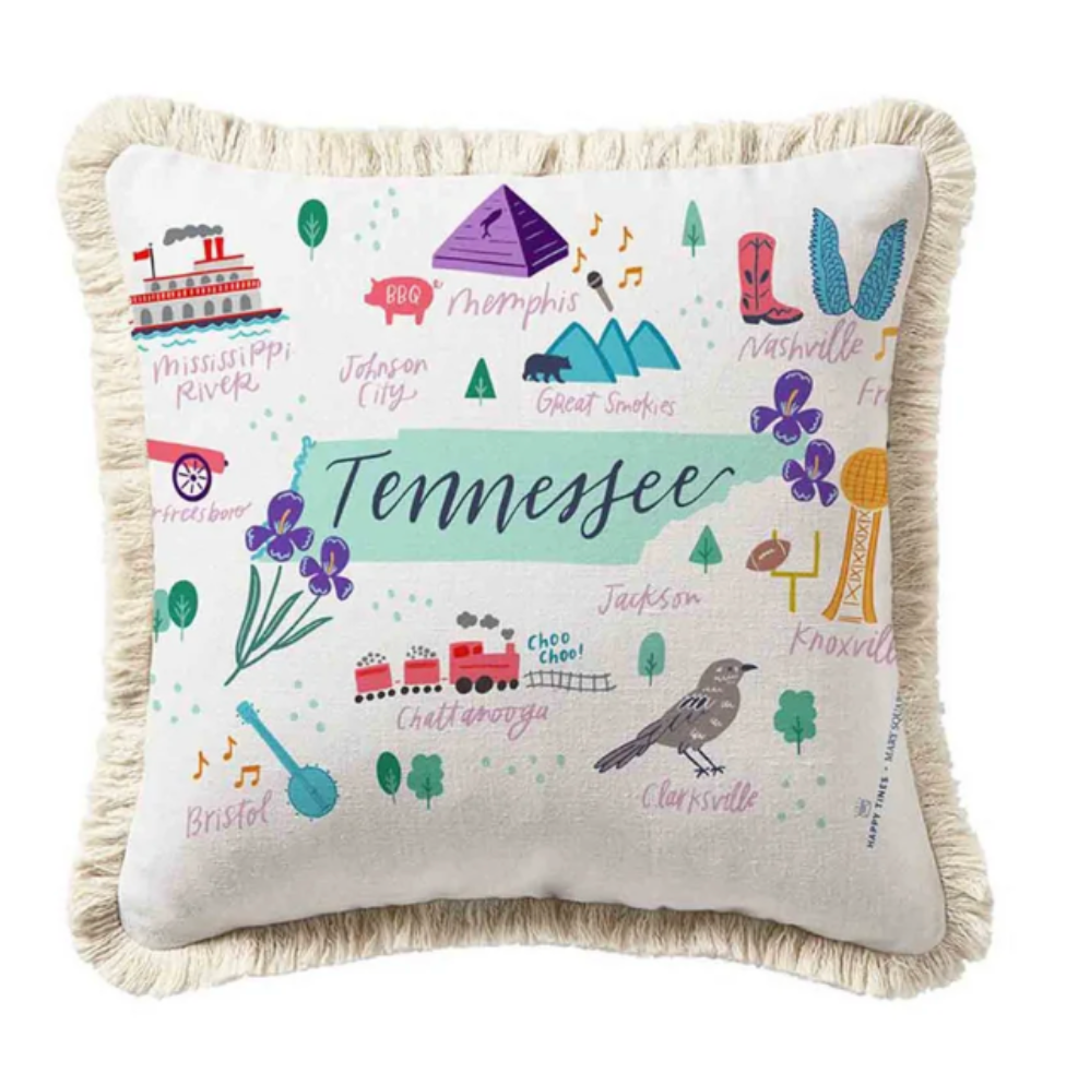 Tennessee Square Pillow