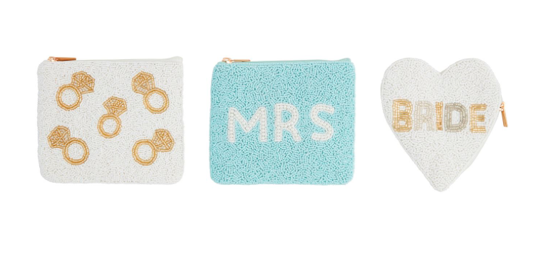 Bridal Beaded Pouches