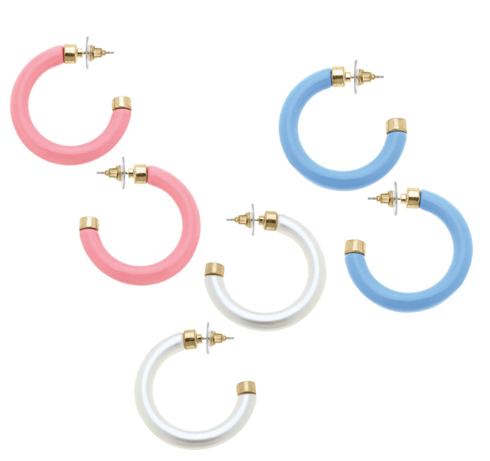 Hollow Hoop Earrings