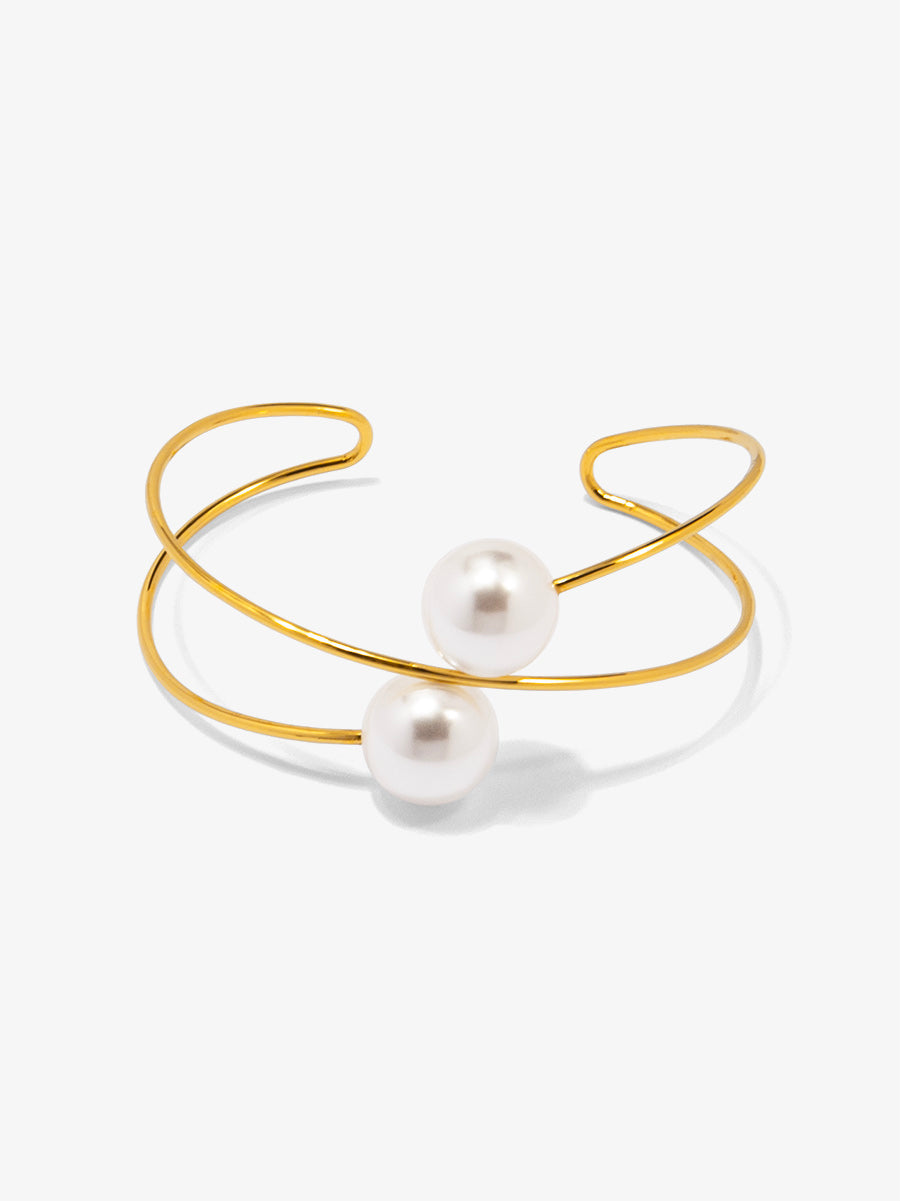 Two Pearls Bracelet