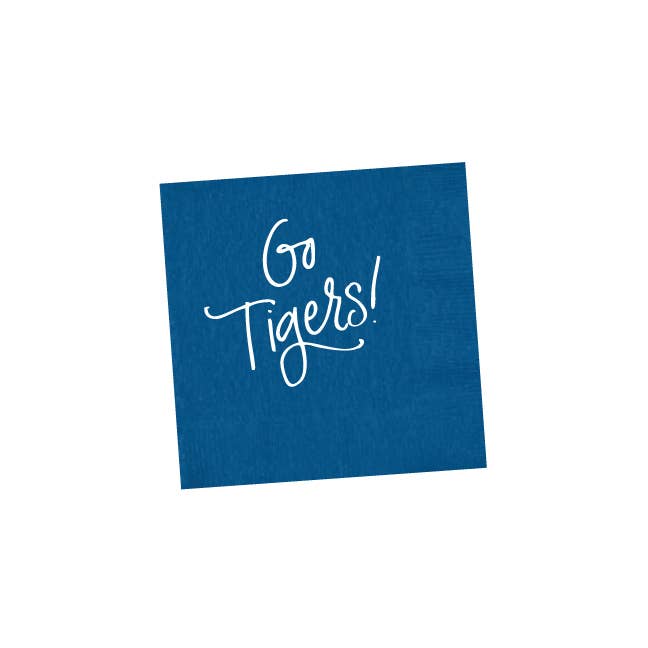 Go Tigers! (blue) | Napkins
