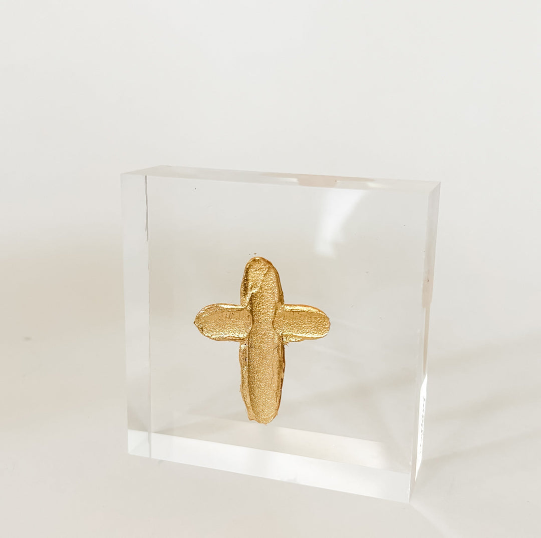 Original Acrylic Painted Cross