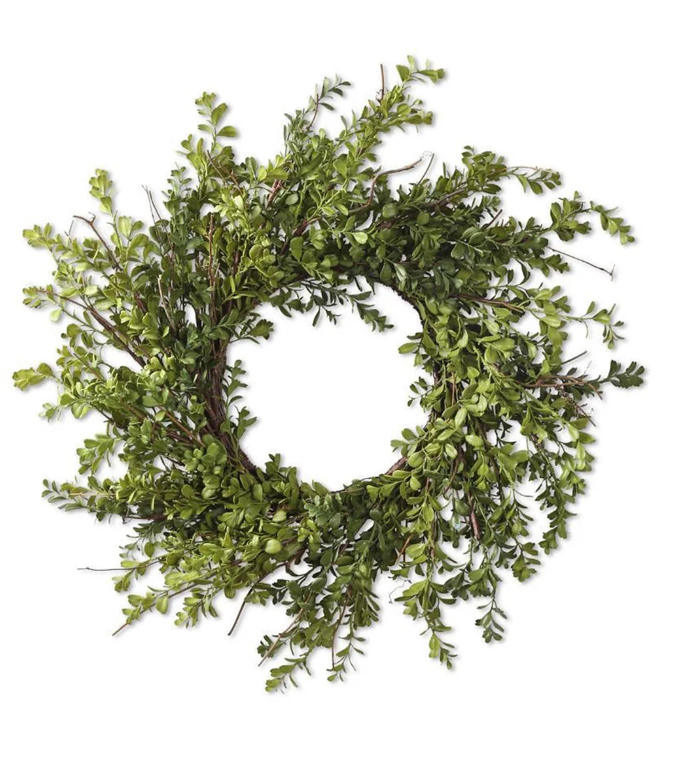 Real Touch Boxwood Wreath