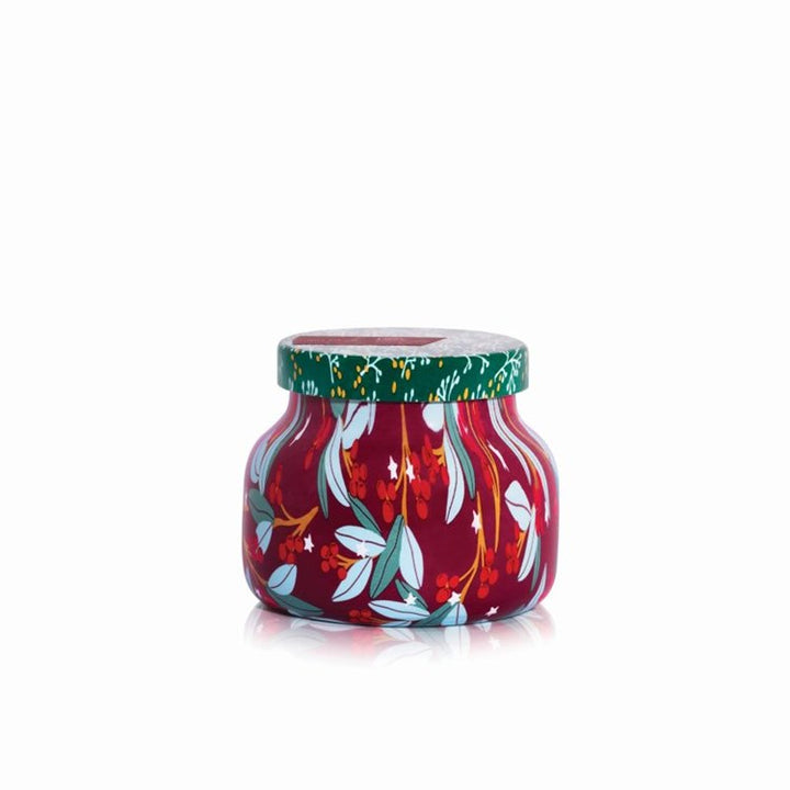 Tinsel & Spice Holiday Pattern Play Candle
