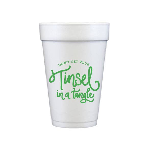 Tinsel in A Tangle Cups