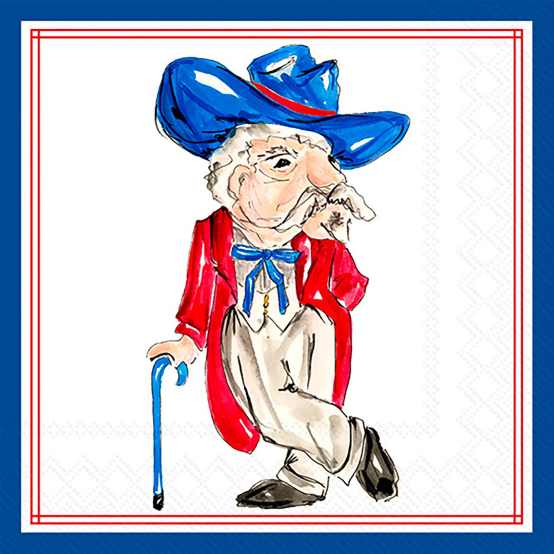 Ole Miss Colonel Napkin