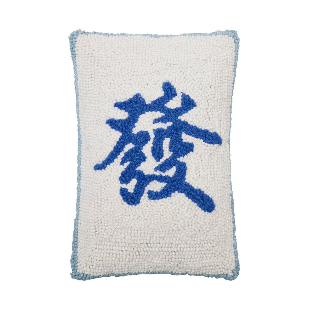 Mahjong Dragon Pillow