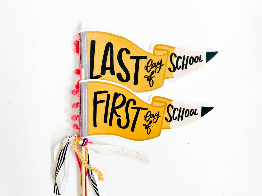 First Day of School Pencil Banner