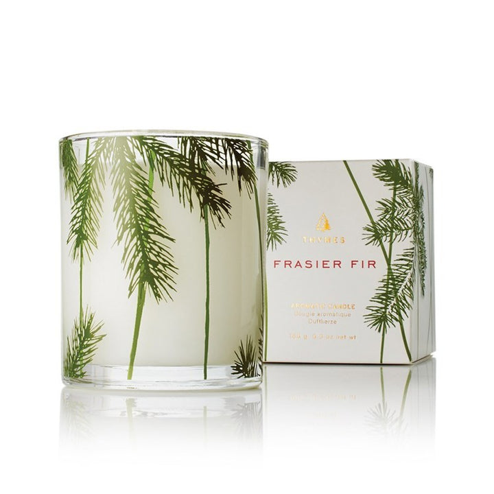 Frasier Fir Poured Candle Needle Design
