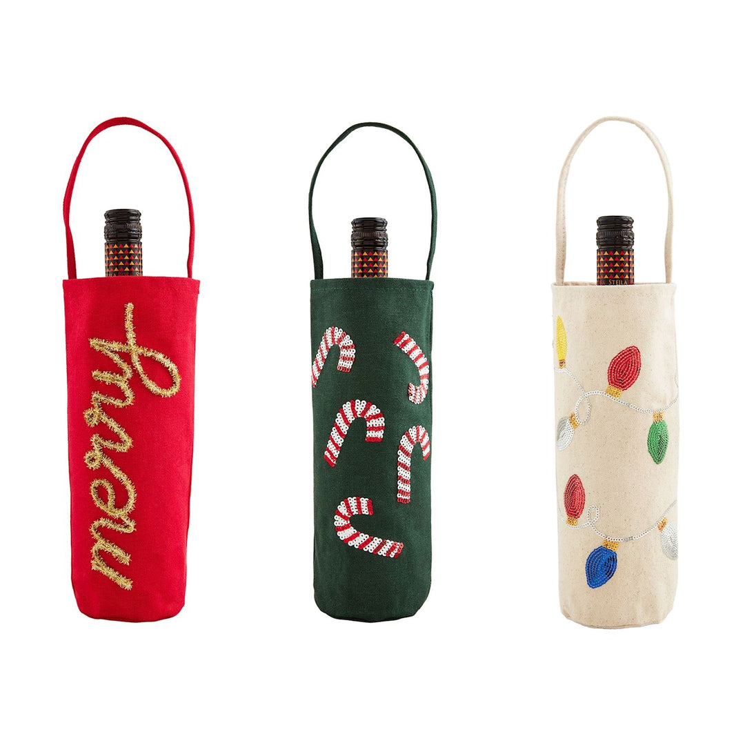 Tinsel Wine Bags