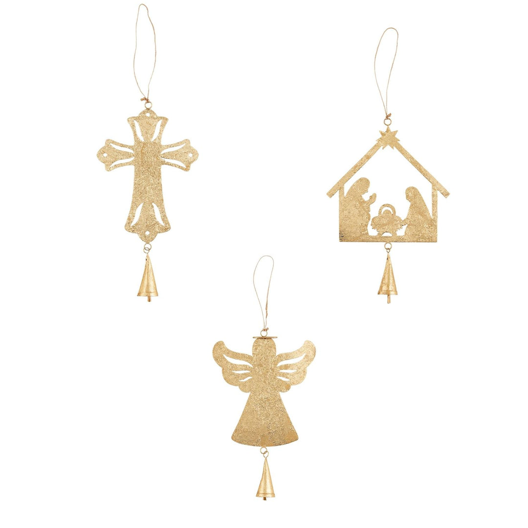 Foiled Tin Ornaments
