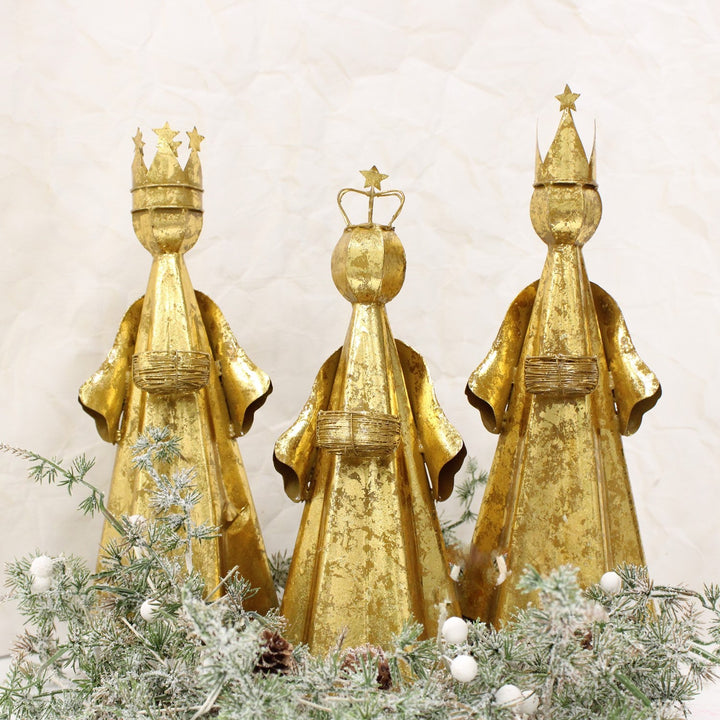 Wisemen Gold Leafed