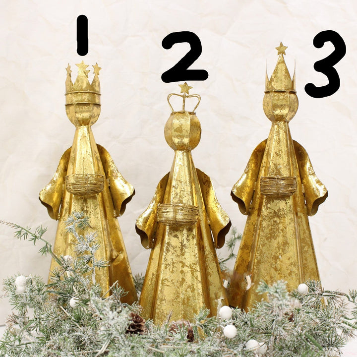 Wisemen Gold Leafed