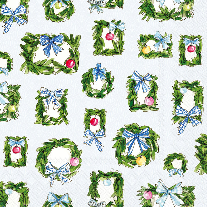 Boxwood Ornaments Napkin