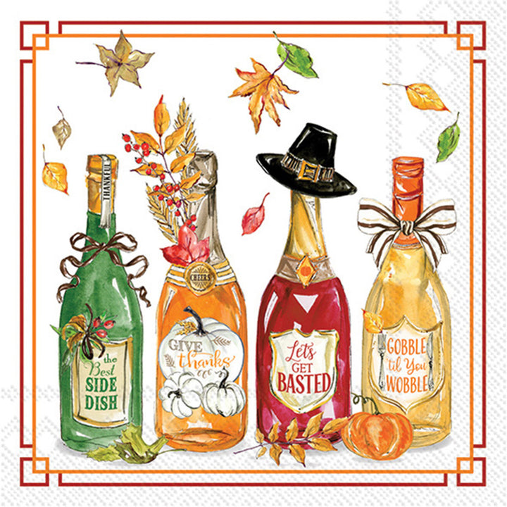 Fall Bottles Napkin
