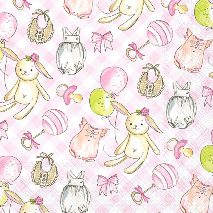 Girl Baby Napkin