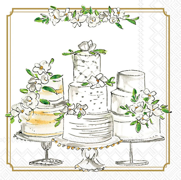 Wedding Cakes Napkin