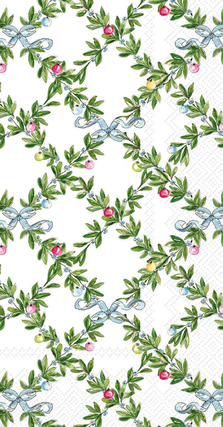 Boxwood Ornaments Napkin
