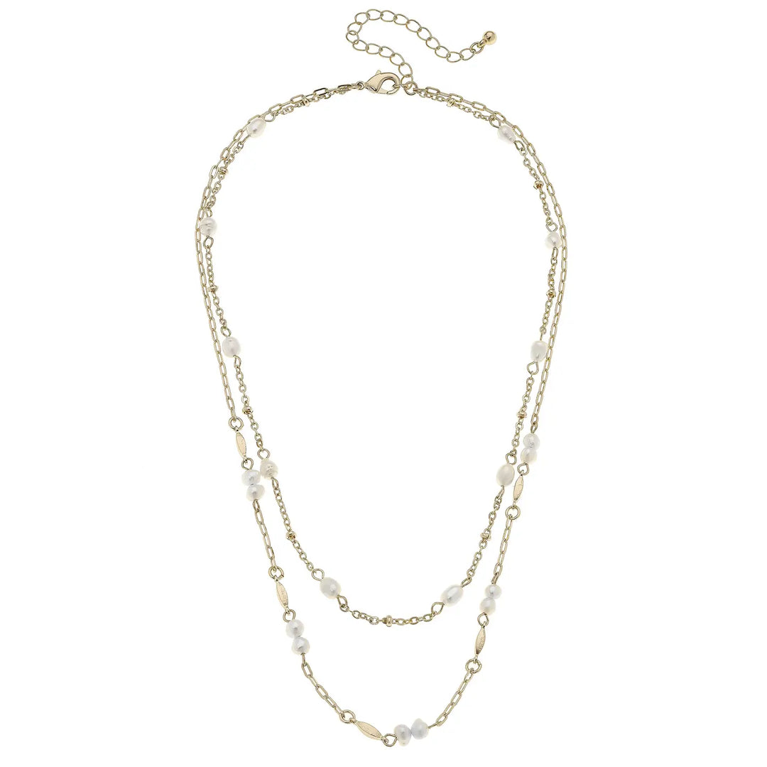 Pearl Layered Necklace
