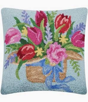 Tulips in a Hat Pillow