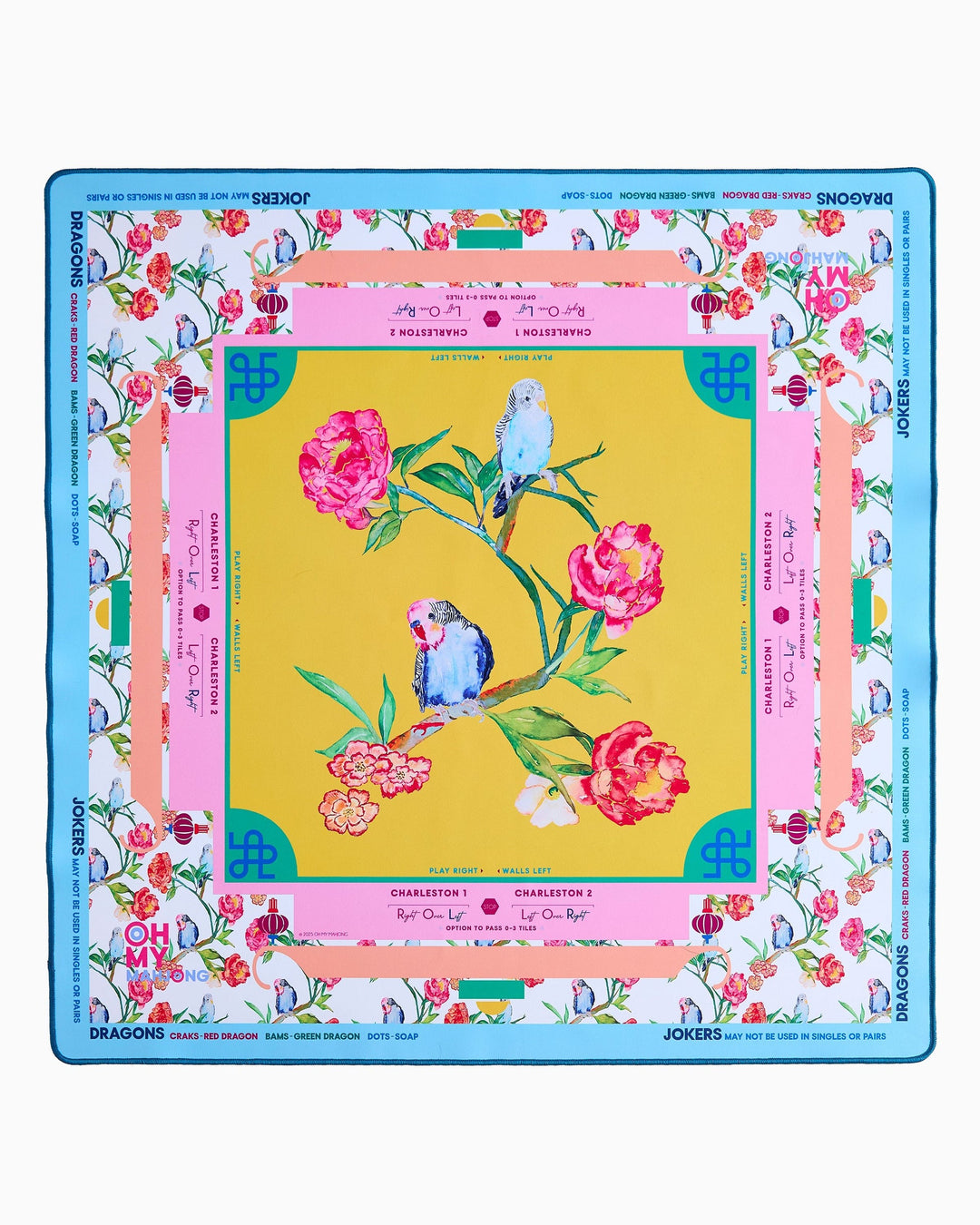 Spring Fling Mahjong Mat