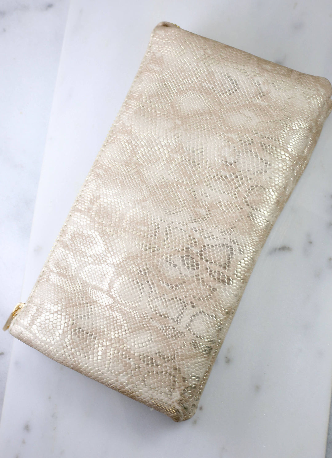 Liz Custom Collection Crossbody Bag METALLIC GOLD