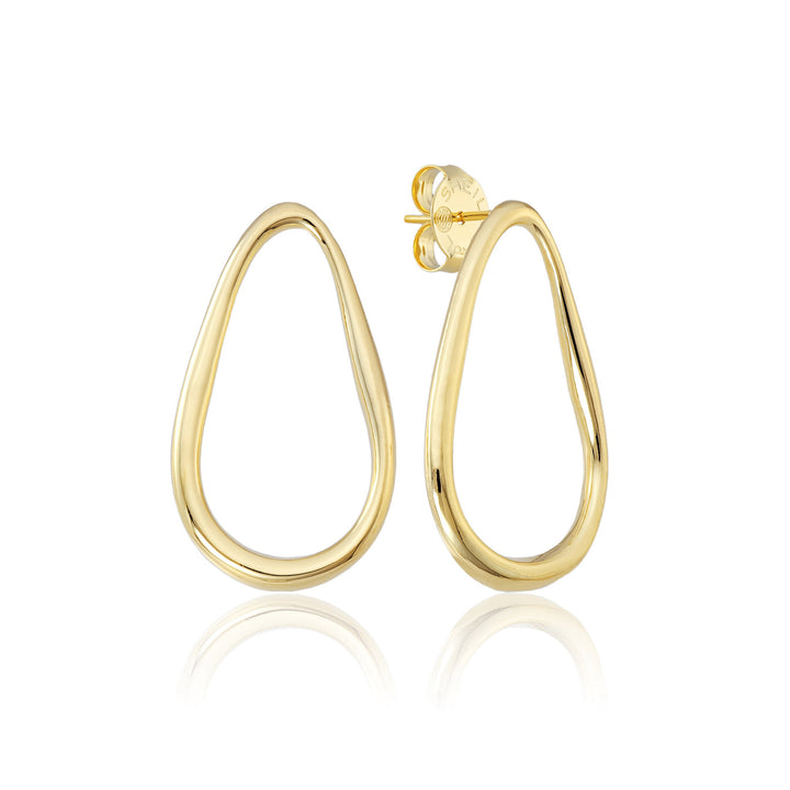 Sheila Fajl Oval Eve Studs