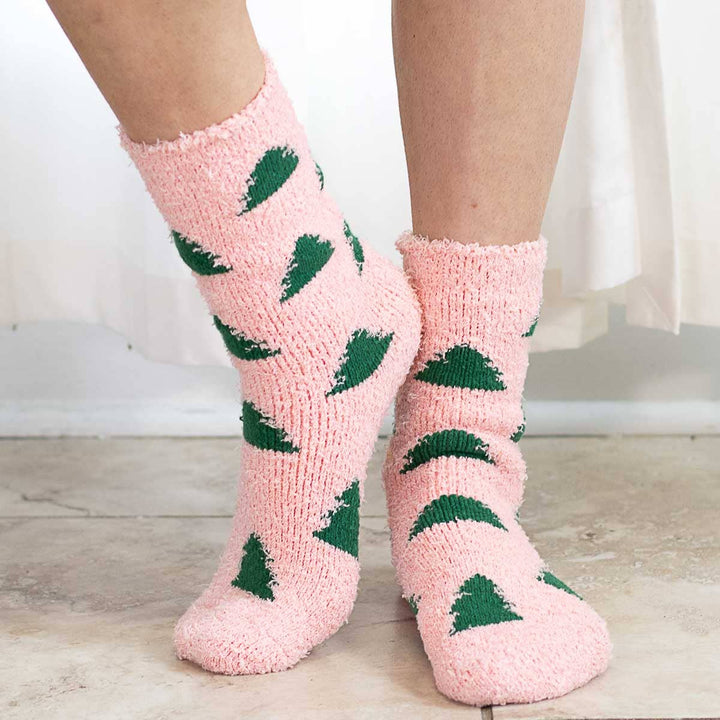 Women's  Christmas Tree Socks - One Size