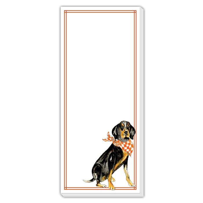 Collegiate Mascot Skinny Notepad