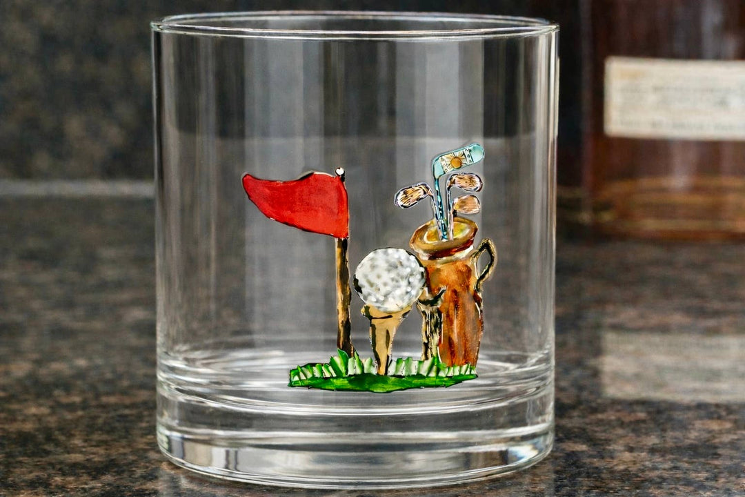 Designer Golf Rocks Glasses