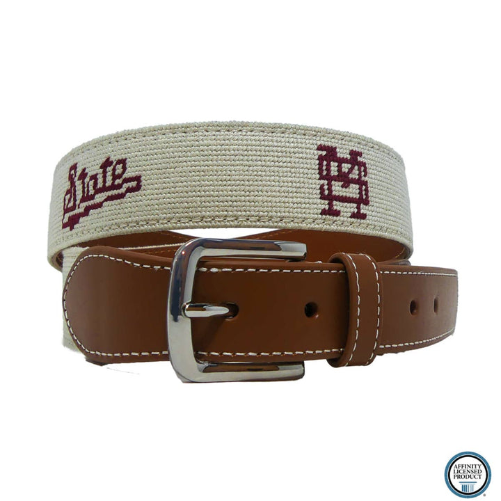 Men's Needlepoint Belt