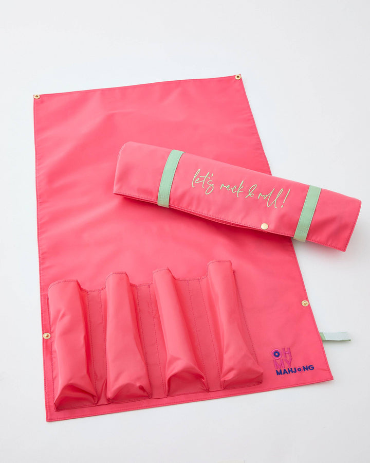 Strawberry Pink Let's Rack & Roll Bag