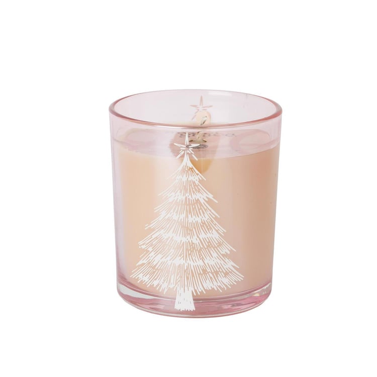 Sweet Grace Pink Tree Candle