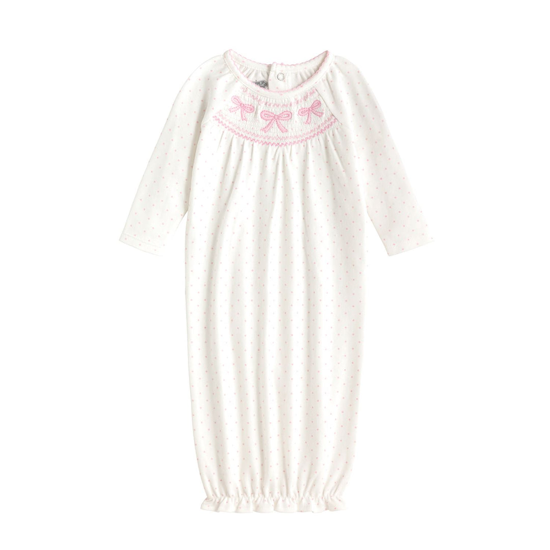 Pink Smocked Gown