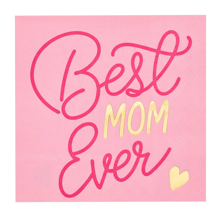 Best Mom Ever Cocktail Napkin