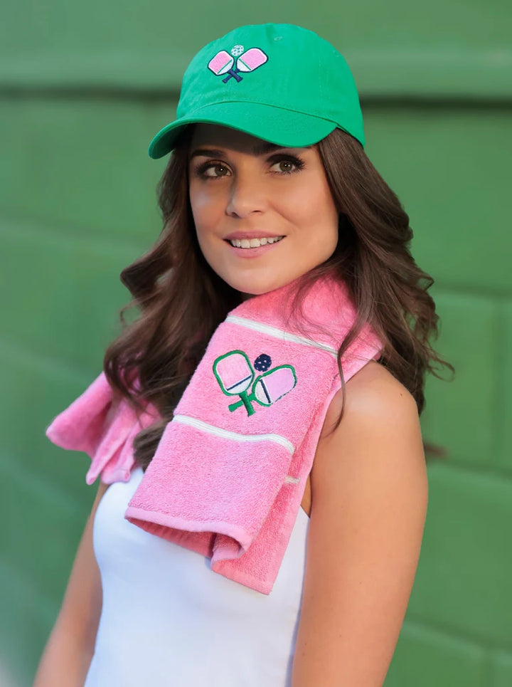Pink Pickleball Towel