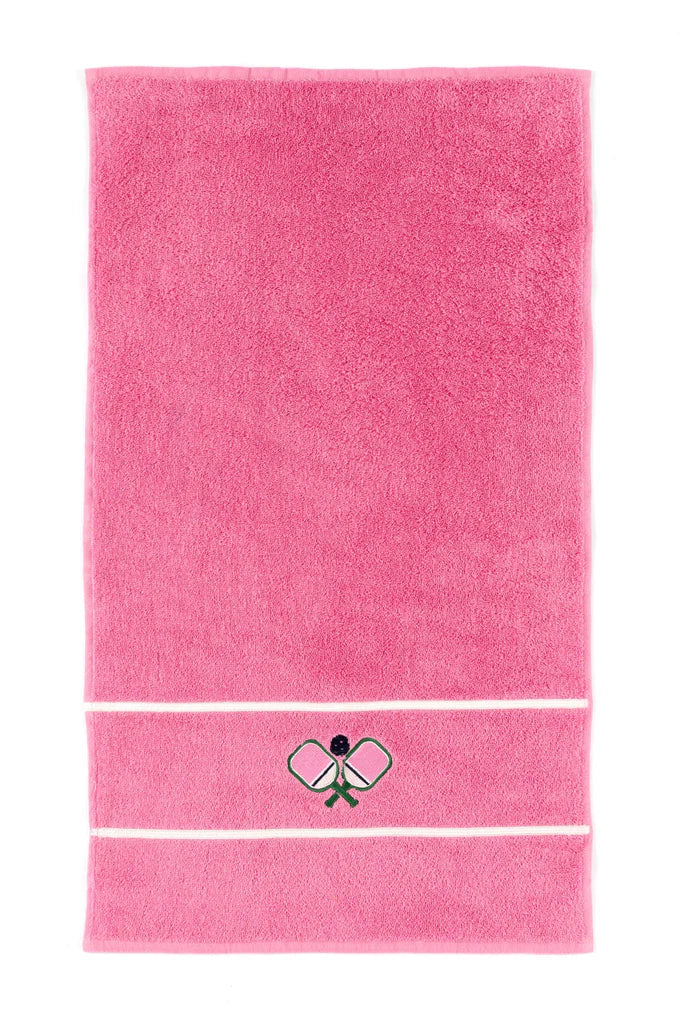 Pink Pickleball Towel