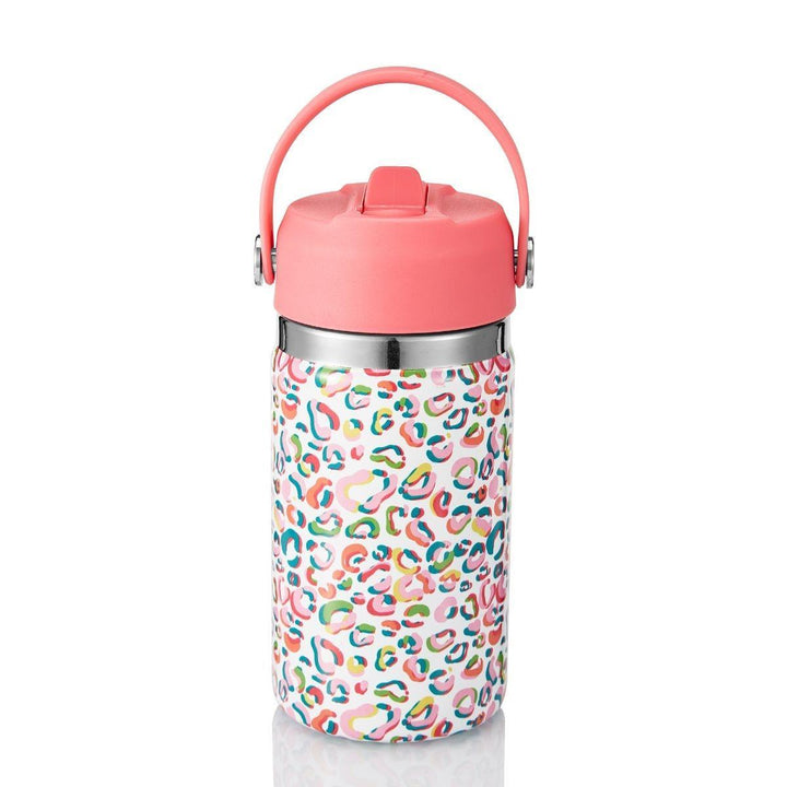 Kids Stainless Straw Water Bottle