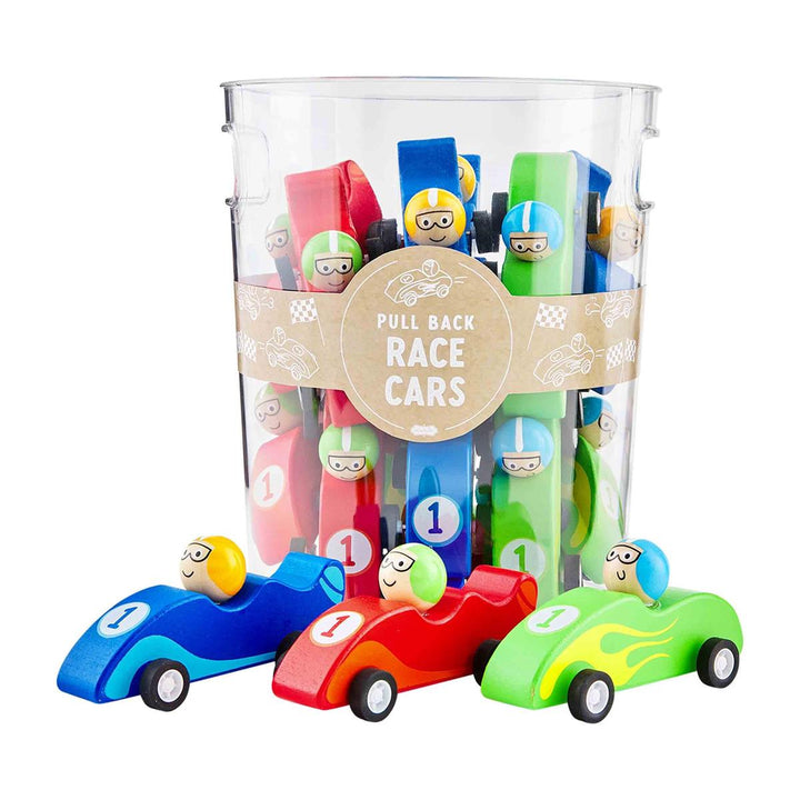 Wood Race Cars
