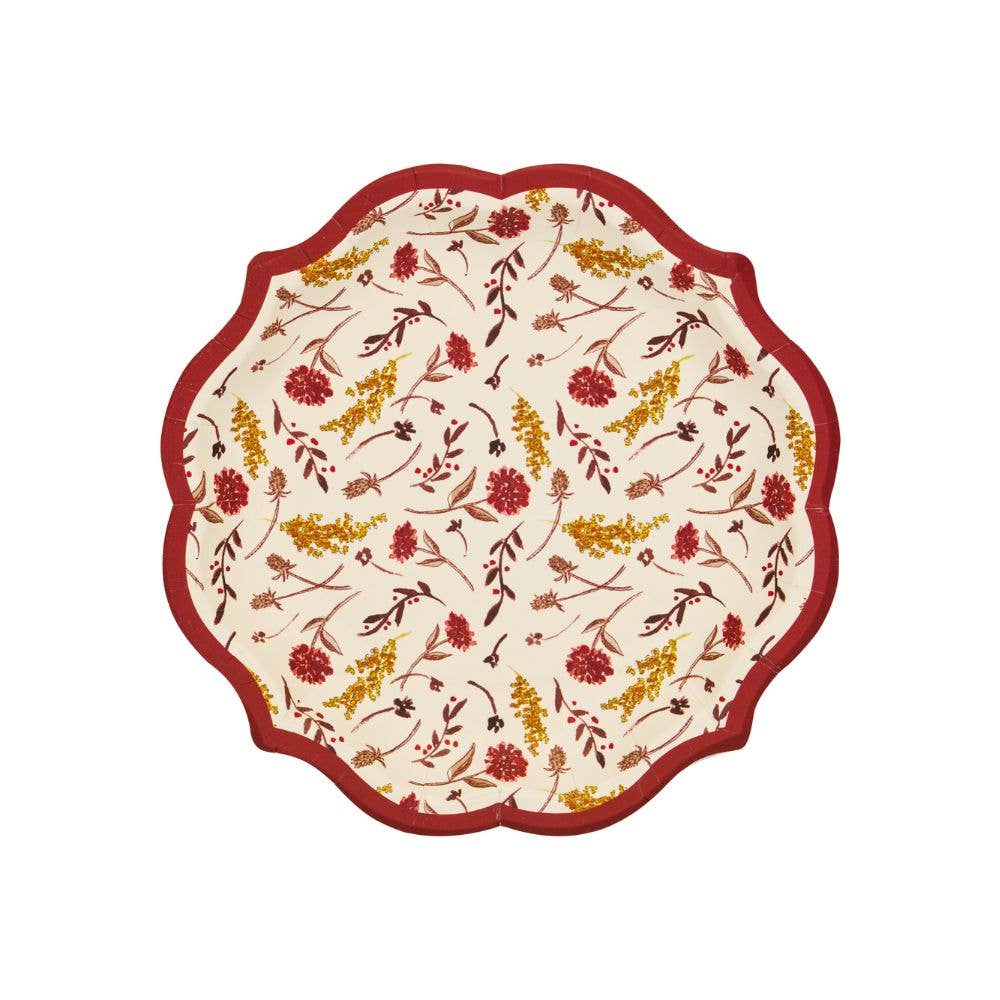 Amber Harvest Salad Plates/8pk
