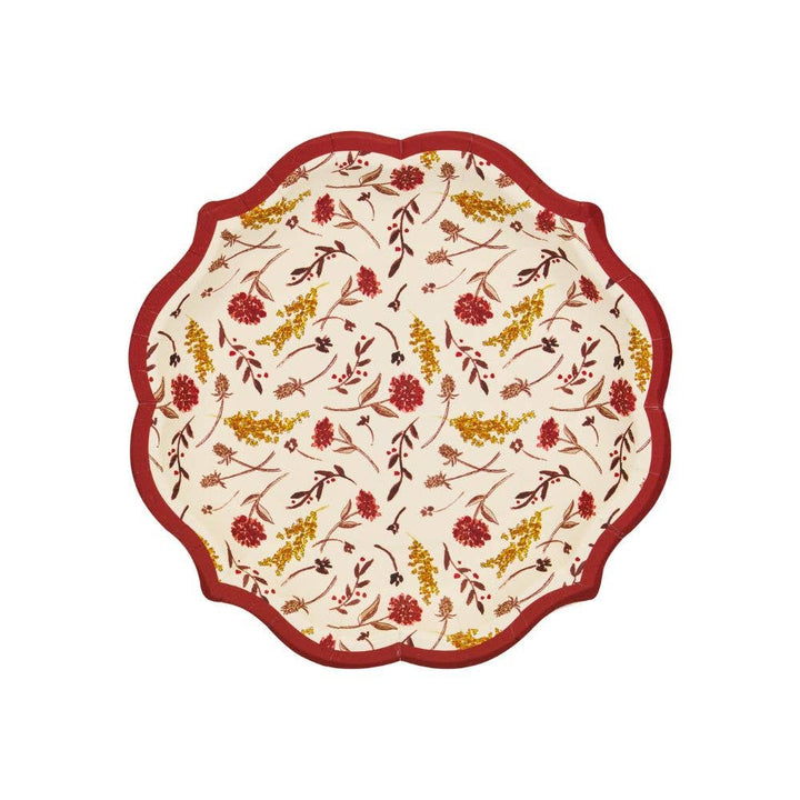 Amber Harvest Salad Plates/8pk