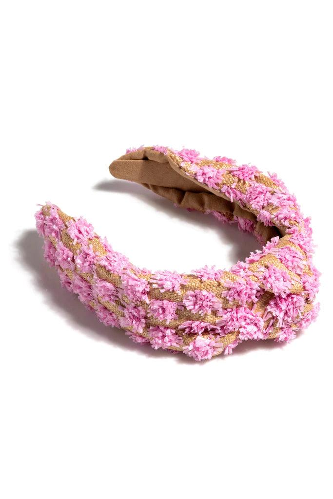 Knotted Straw Headband