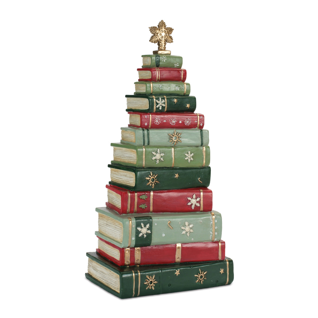 Stacked Book Tree