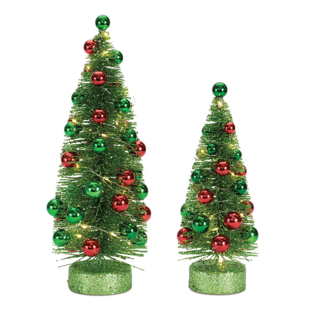 LED Ornament Trees