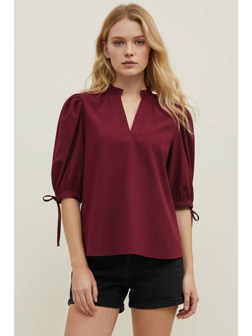 Puff Sleeve Blouse