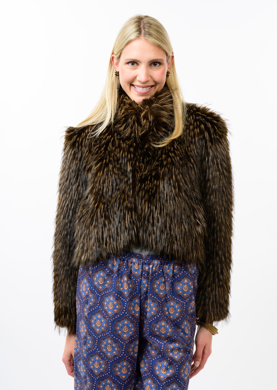 Rock Star Faux Fur Jacket