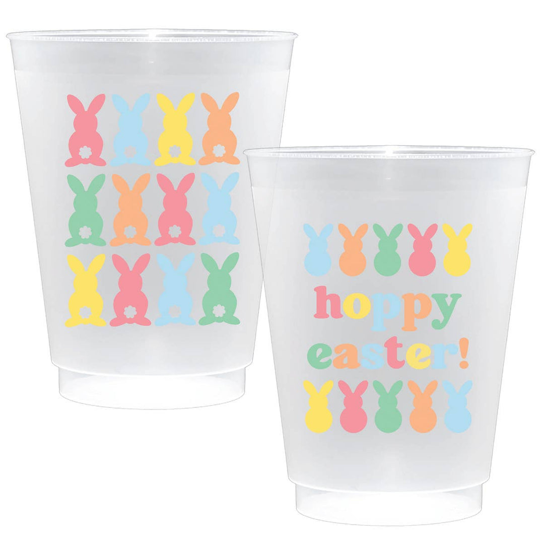 Easter Bunny Butts Double-Sided Flex Cups