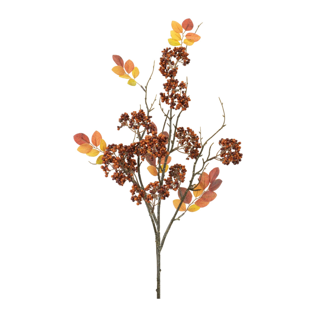 Mini Berry and Fall Leaf Spray